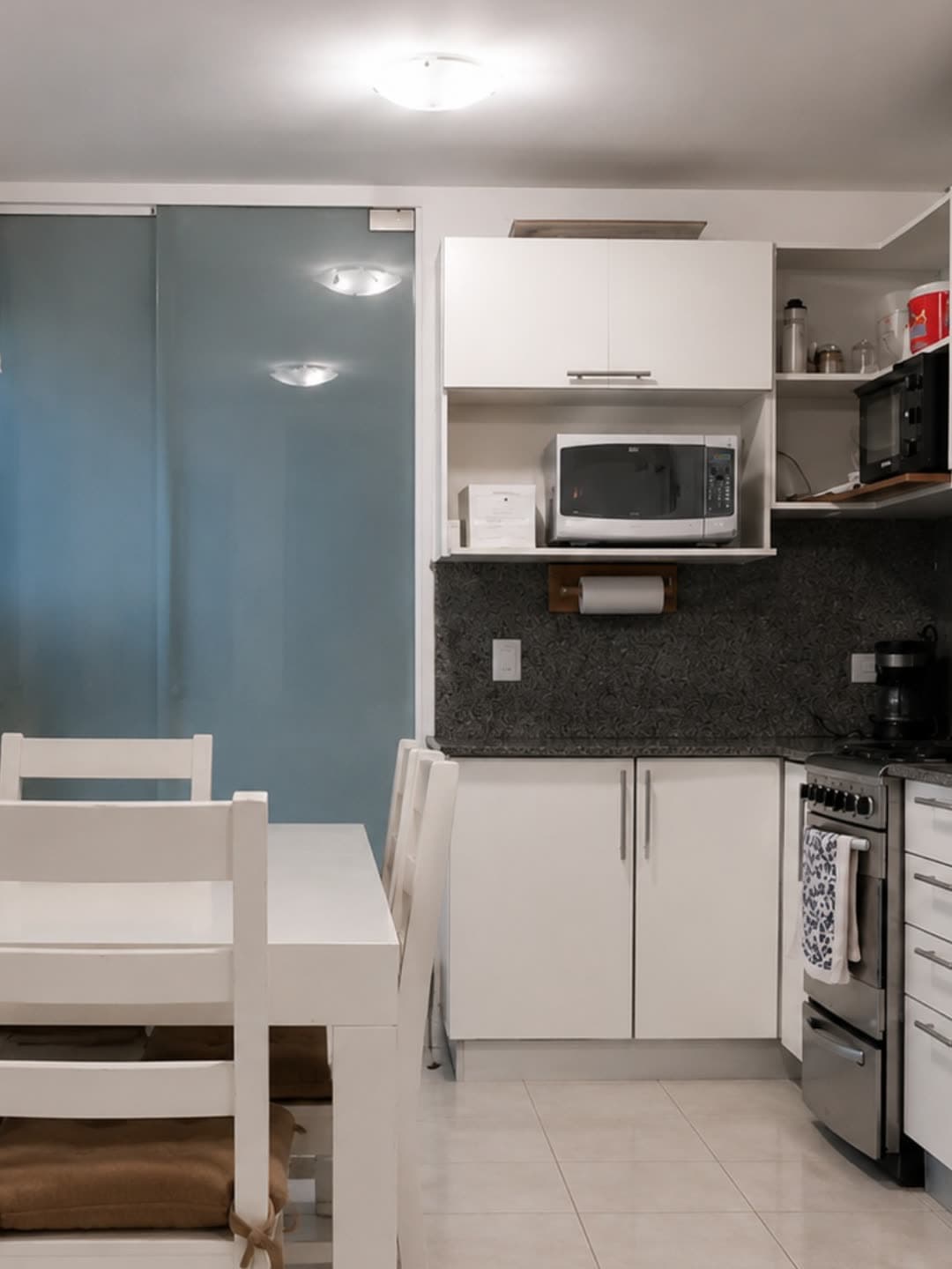 Cocina integrada — antes